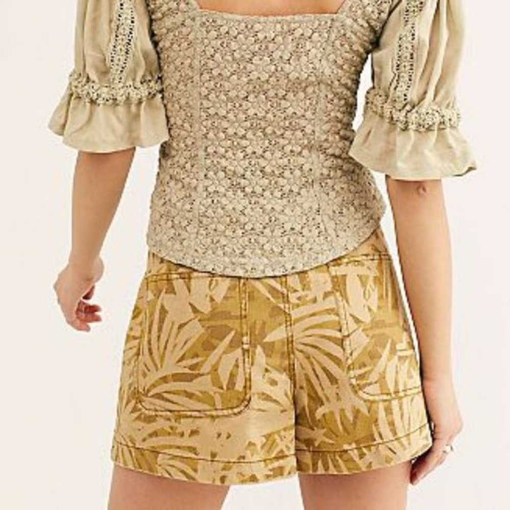 FREE PEOPLE High Rise Utility Shorts NWOT - Picture 11 of 11